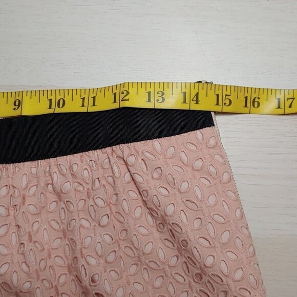 LOFT Dusty Rose Eyelet Tulip Mini Skirt - Picture 6 of 11